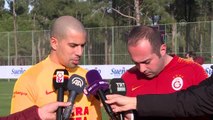Galatasaraylı futbolcu Feghouli, puan farkına rağmen şampiyonluğa inanıyor