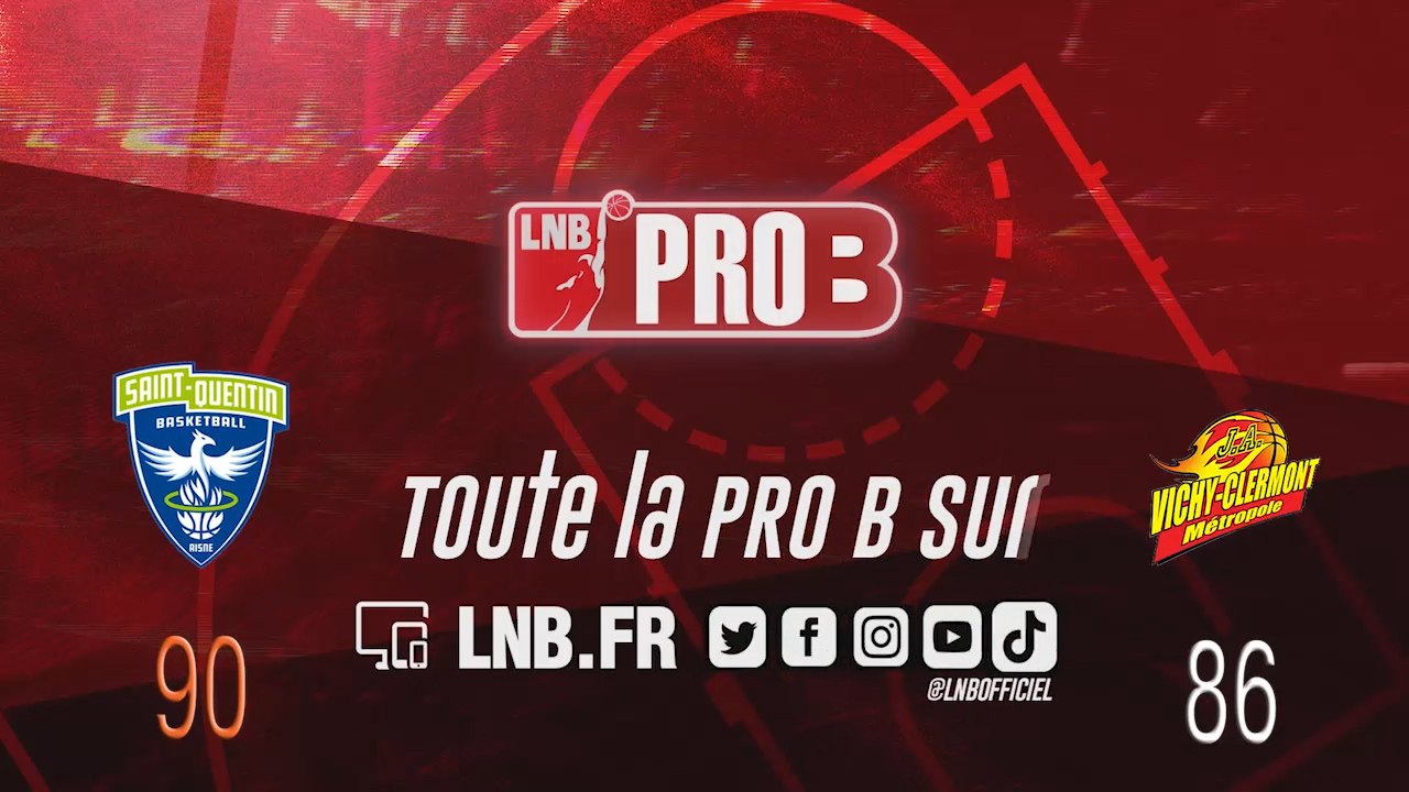 PRO B : Saint-Quentin vs Vichy-Clermont (J14)