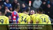 Aubameyang 'very disappointed' with sending off