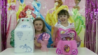 Disney Princesas com Sophia, Isabella e  Alice  -  Urso  Workshop Surpresas e  Frozen Elsa e Anna
