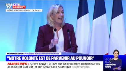 Marine Le Pen: "La fracture territoriale, que les gilets jaunes ont mis en avant, est une réalité criante et sera un grand enjeu de la présidentielle"