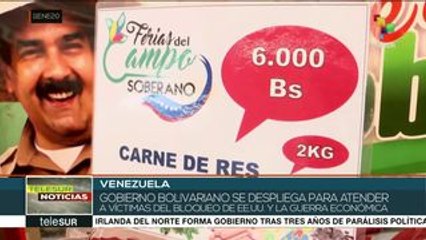 Despliegan en Venezuela operativos de distribución de alimentos