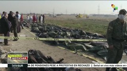 Irán reconoce derribo de avión ucraniano como un error humano