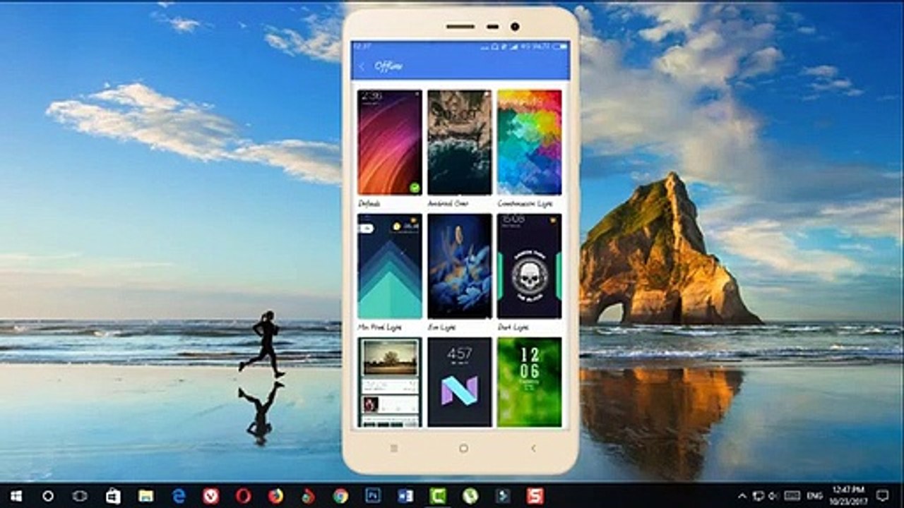 Android 8.0 Oreo लुक Redmi note 4 में ( थीम )