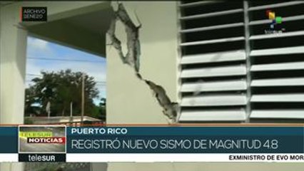 Réplica de magnitud 4.8 se registra en Puerto Rico