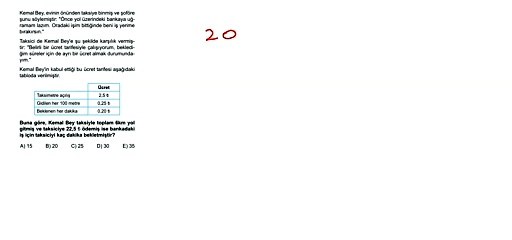 Sıradışı Analiz Yayınları TYT 3. Deneme Sınavı - Matematik 15. Soru