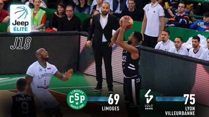 Jeep® ÉLITE : Limoges vs Lyon-Villeurbanne (J18)