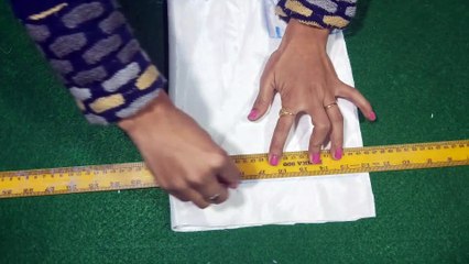 Crop top with frill sleeve cutting and stitching full tutorial step by step