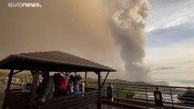 Philippines : les images impressionnantes du réveil d'un volcan