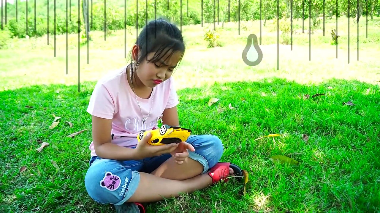 الحفار, الجرار, سيارة الإطفاء, شاحنات القمامة و سيارات الشرطة ومجمو Excavator Toys#391
