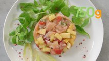 Recette de tartare de saumon au Kaki Ribera del Xuquer AOP - 750g