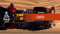 Dakar 2020 - Etapa 7 (Riyadh / Wadi Al-Dawasir) - Resumen Camión