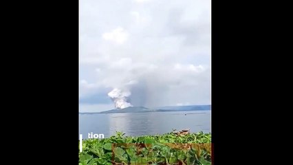 Taal Volcano Eruption _ Jan 12 2020 _ video compilation