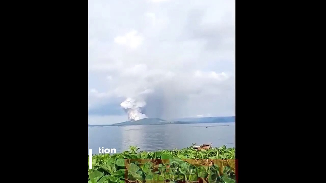 Taal Volcano Eruption _ Jan 12 2020 _ video compilation