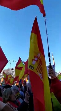 Concentración #EspañaExiste Madrid 12-01-2020