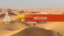 Dakar 2020 - Étape 7 (Riyadh / Wadi Al-Dawasir) - Résumé Moto/Quad