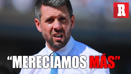 "Nos tuvimos que haber ido con algún punto": Paulo Pezzolano