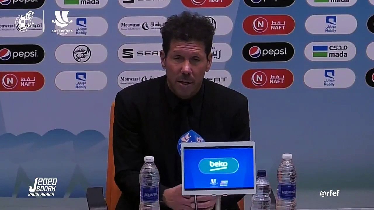 Simeone: "Le dije a Valverde que cualquiera hubiera hecho lo mismo en su lugar"