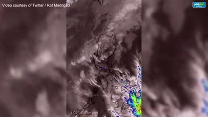 Movement of wind, ashfall from Taal Volcano's Sunday explosion