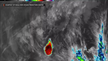 Satellite images of Taal Volcano on January 12