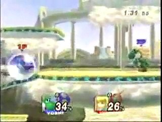 Super Smash Bros. Brawl - Yoshi VS Samus