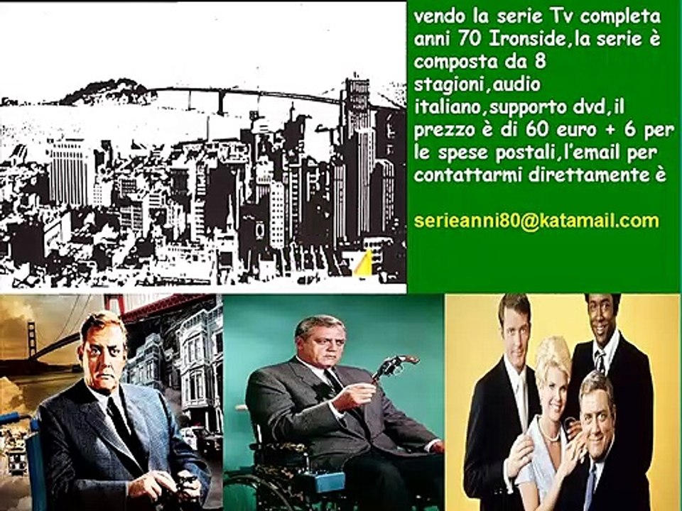 Ironside serie tv dvd - ITA