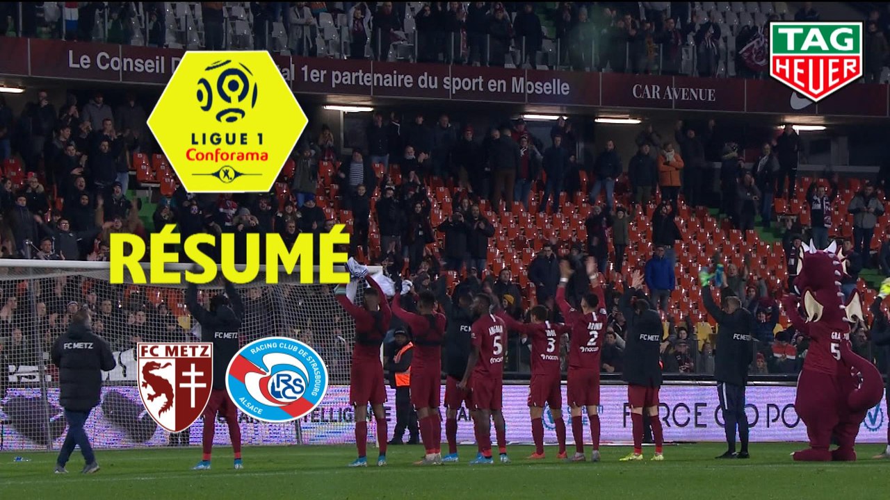 FC Metz - RC Strasbourg Alsace (1-0)  - Résumé - (FCM-RCSA) / 2019-20