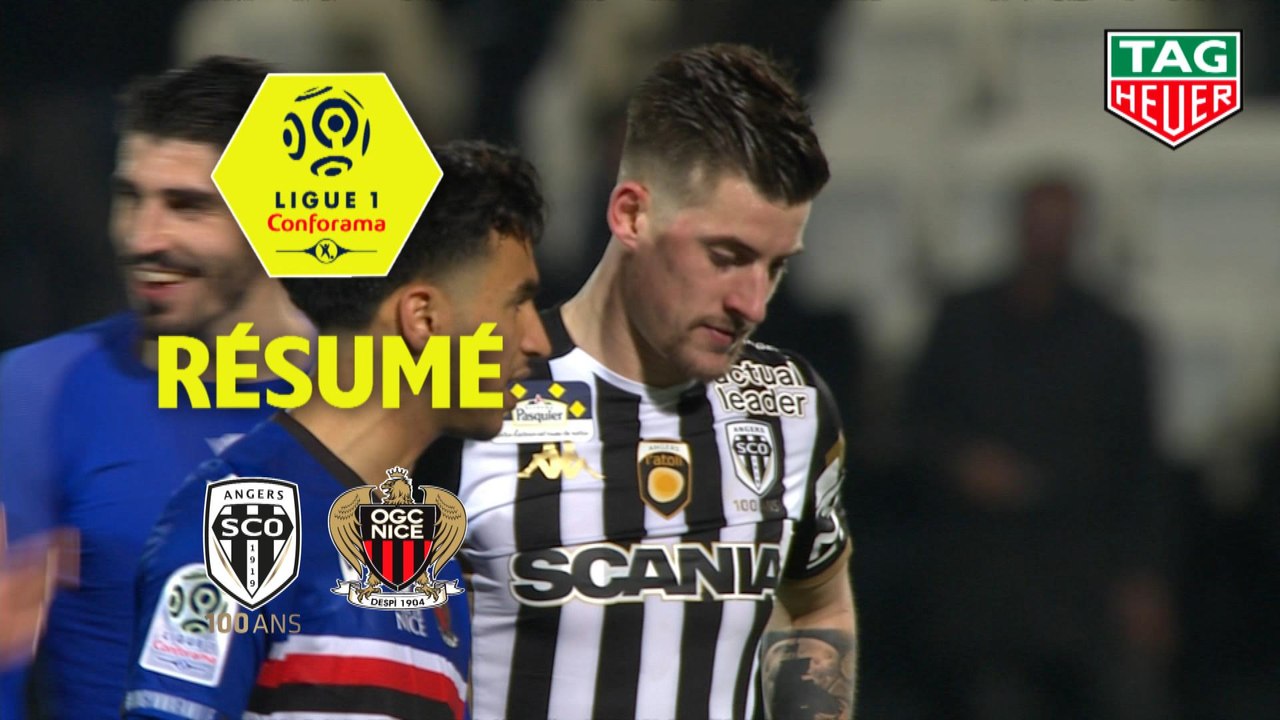 Angers SCO - OGC Nice (1-1)  - Résumé - (SCO-OGCN) / 2019-20