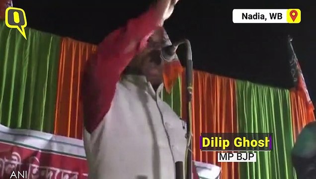 'Will Bash You and Shoot You': WB BJP Chief Dilip Ghosh on CAA Protesters
