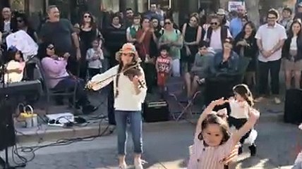  Lambada  and beautiful little dancers.