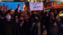 Thousands of Iranian protesters hit streets condemning leaders over plane shot down