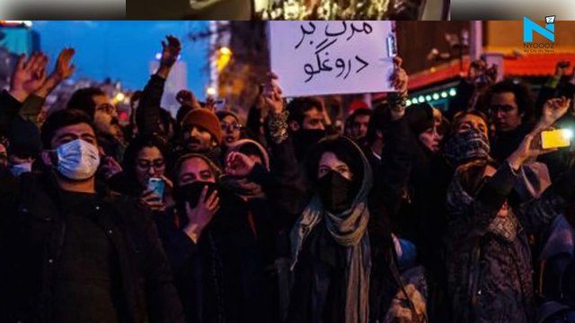 Thousands of Iranian protesters hit streets condemning leaders over plane shot down