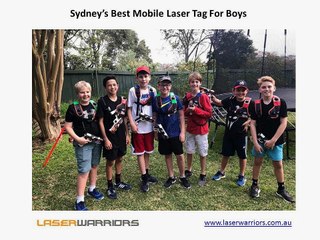 Sydney’s Best Mobile Laser Tag For Boys