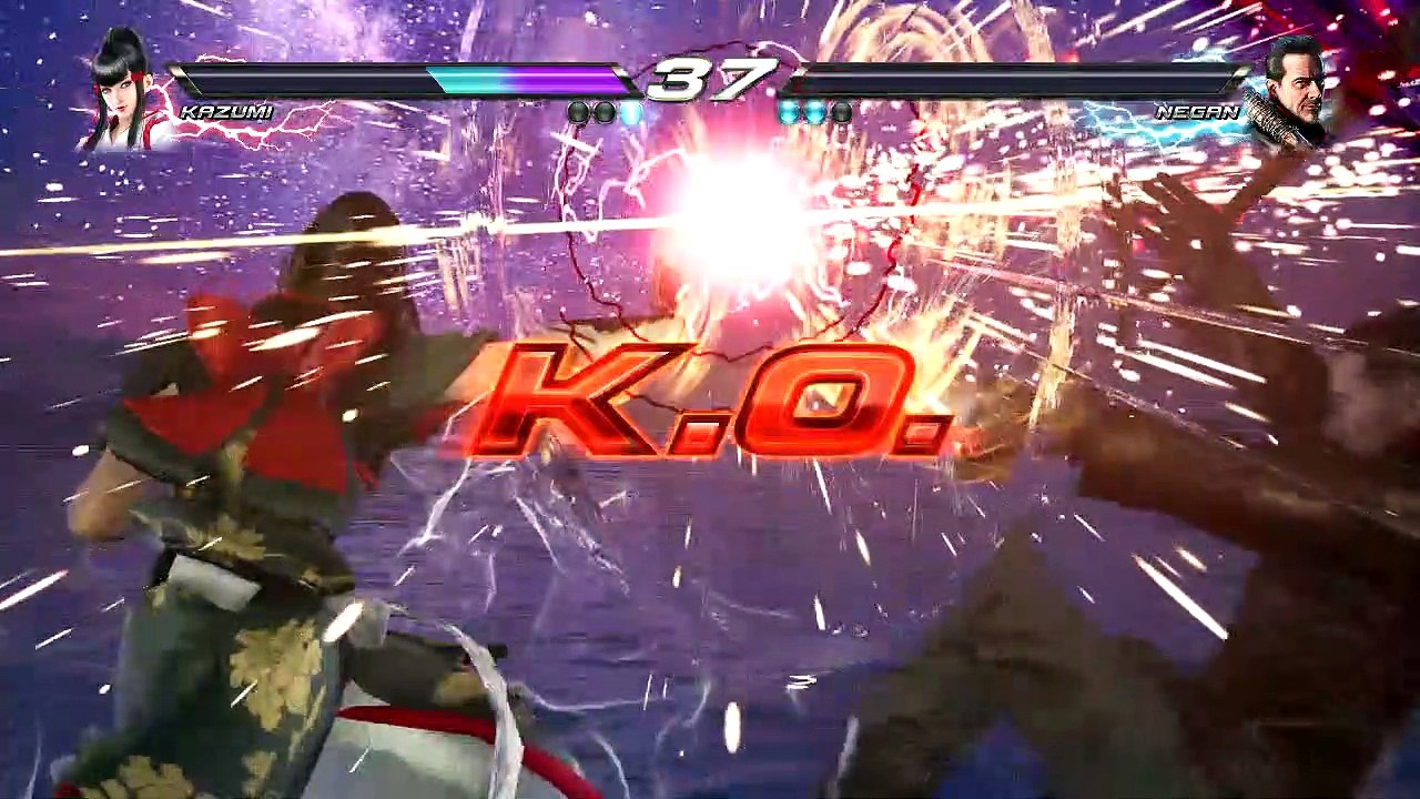 TEKKEN 7 (PC) KAZUMI Vs NEGAN | GAMEPLAY