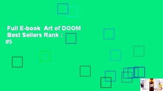 Full E-book  Art of DOOM  Best Sellers Rank : #5