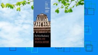 About For Books  The Oxford Handbook of Banking and Financial History  For Kindle