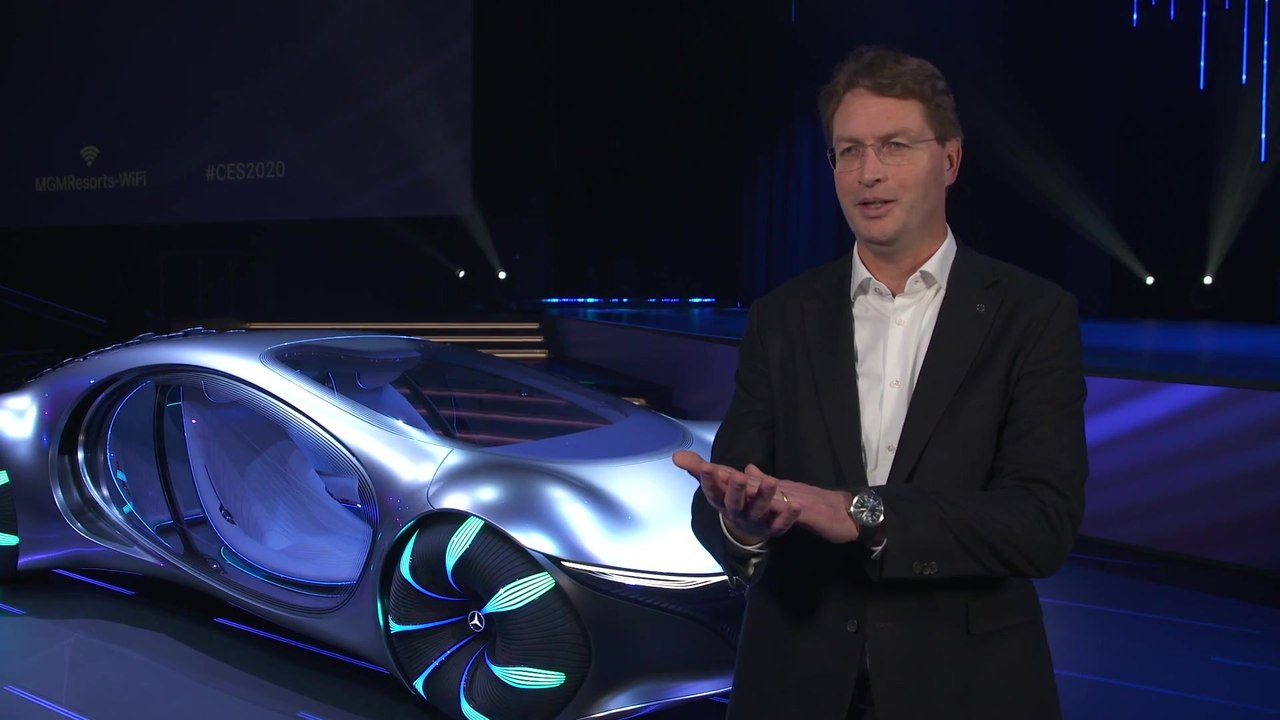 Mercedes-Benz auf der CES 2020 - Interview Ola Källenius