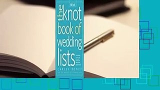 [Read] The Knot Book of Wedding Lists  Review