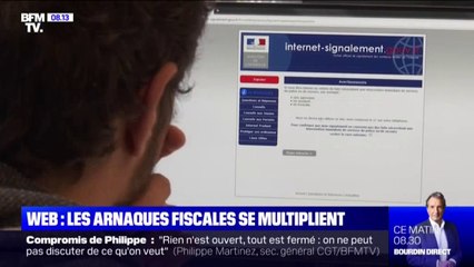 Les arnaques fiscales en ligne se multiplient
