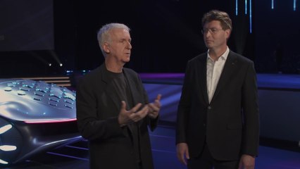 Mercedes-Benz VISION AVTR at the CES 2020 - Interview Ola Källenius and James Cameron