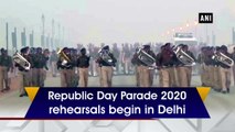 Republic Day Parade 2020 rehearsals begin despite cold in Delhi