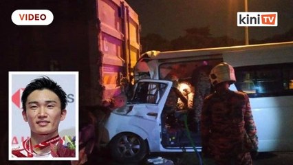 Kento Momota cedera di hidung dan muka, kini stabil