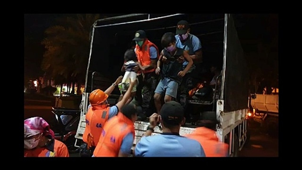 TAAL VOLCANO Eruption, Aftermat and Rescue (January 13, 2020, DAY 2)