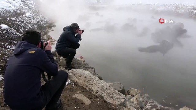 Mandaların Eksi 10 Derecede Kaplıca Sefası