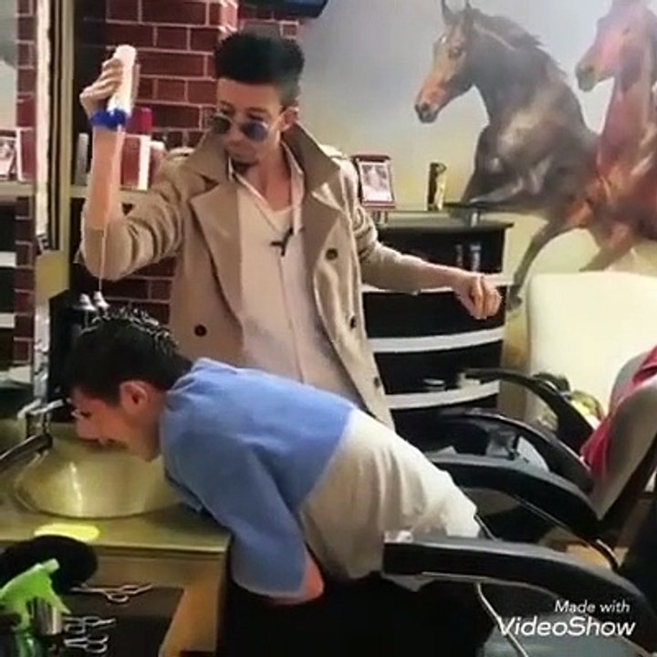 Funny Barber