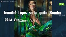 Jennifer López se lo quita ¡Bomba para Versace! Última hora: ¡Mira las fotos!