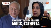 Najib to cite MACC, Latheefa for contempt over audio clips
