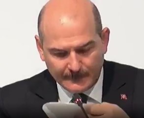 Soylu'nun canlı yayında burnu kanadı