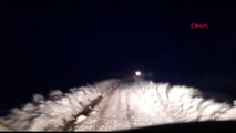 Siirt pervari'de kardan kapanan 30 köy yolu açıldı