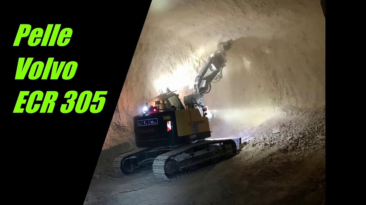 Pelle VOLVO ECR 305  - Matériel CFE Location